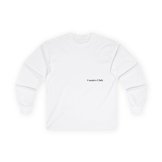 Long Sleeve Tee - White SPARRING ZONE Design