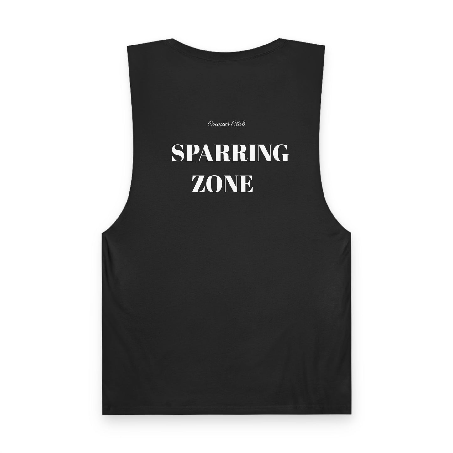 Black SPARRING ZONE Tanktop