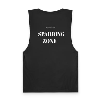 Black SPARRING ZONE Tanktop