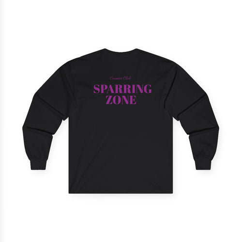 Black Long Sleeve  Black/Purple