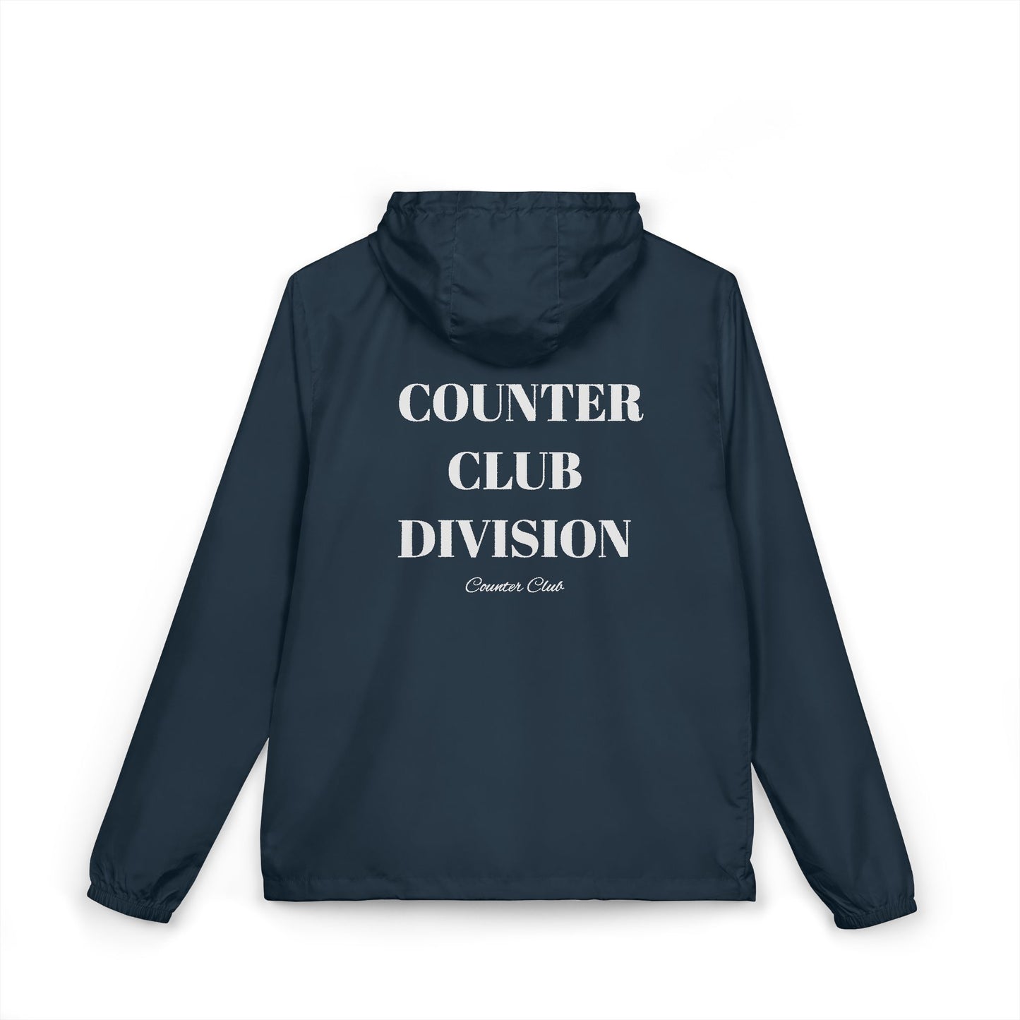 Counter Club Unisex Wind Breaker Jacket in Navy, Red, Black, and Gray for Boxers