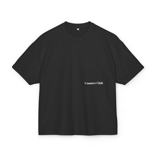 Black Oversized STRAP SEASON T-Shirt