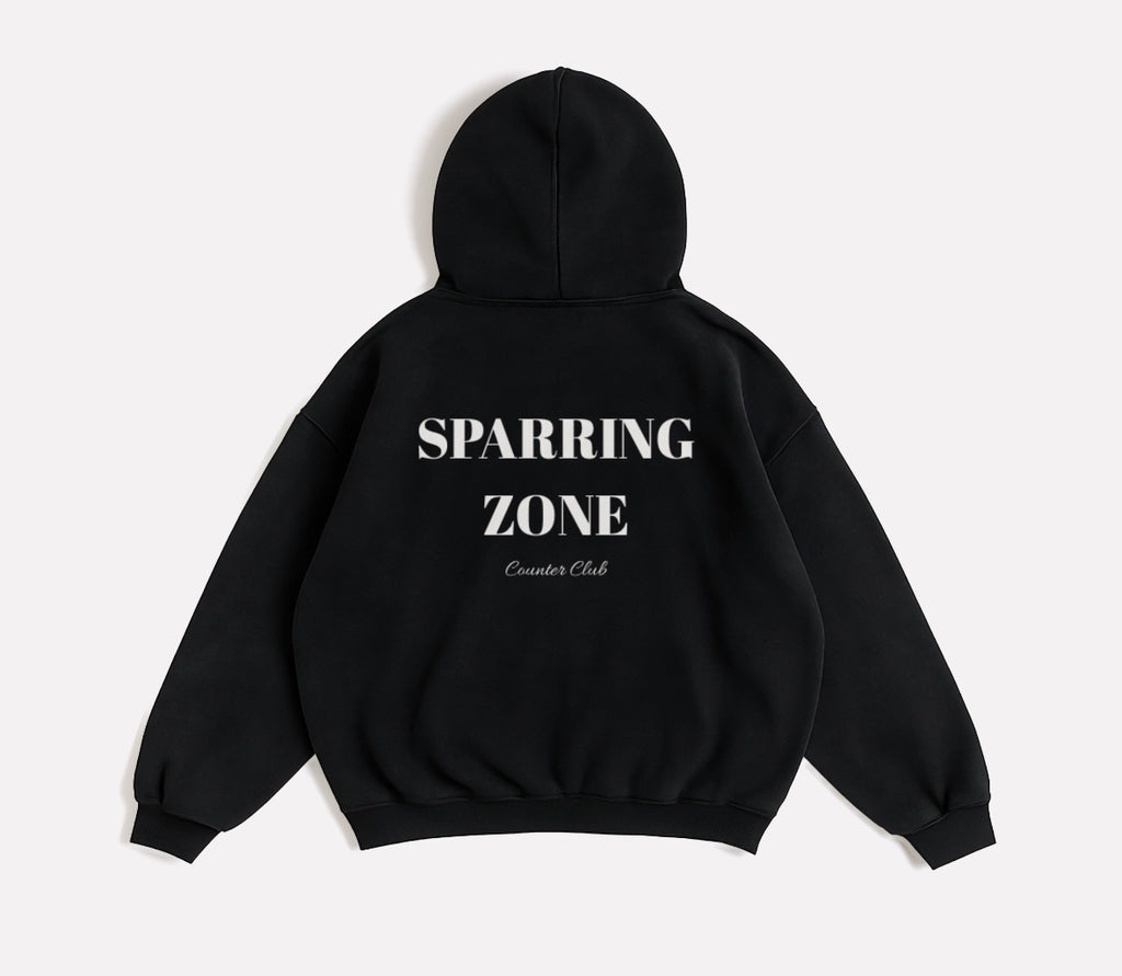 Black SPARRING ZONE Hoodie